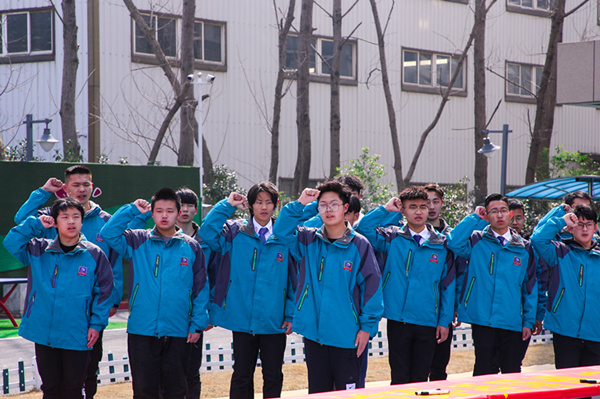 南京新華隆重舉行校園文明禮貌月暨社團文化節開幕儀式