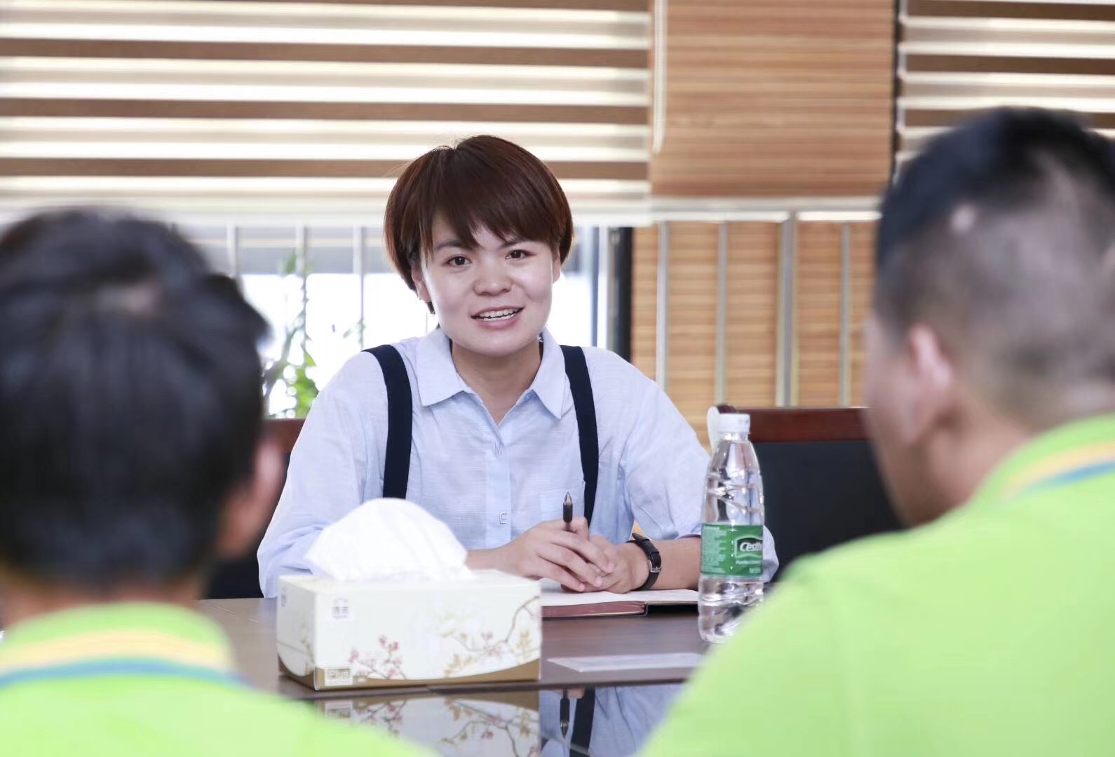 “有夢(mèng)想就要為之努力，讓夢(mèng)想綻放在行動(dòng)力中”