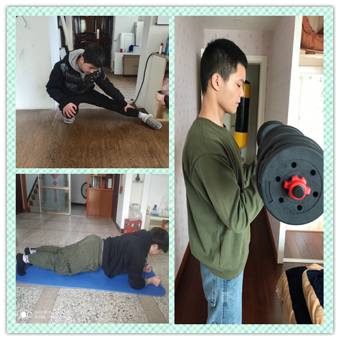 放松，停課不停學，運動戰“疫，南新在行動！